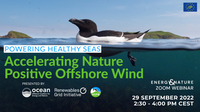 Webinar - Powering Healthy Seas: Accelerating Nature Positive Offshore Wind