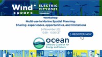 OCEaN workshop  on multi-use in Marine Spatial Planning: Sharing experiences, opportunities, and limitations