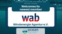 The Offshore Coalition for Energy and Nature (OCEaN) welcomes a new Member