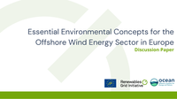 Essential Environmental Concepts for the Offshore Wind Energy Sector in Europe